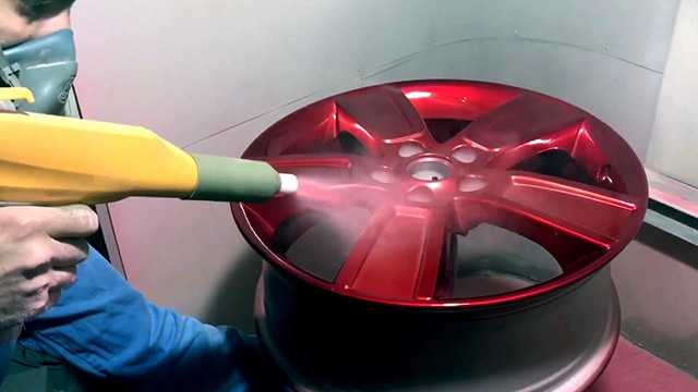 О порошковых красках для автомобильных колесных дисков